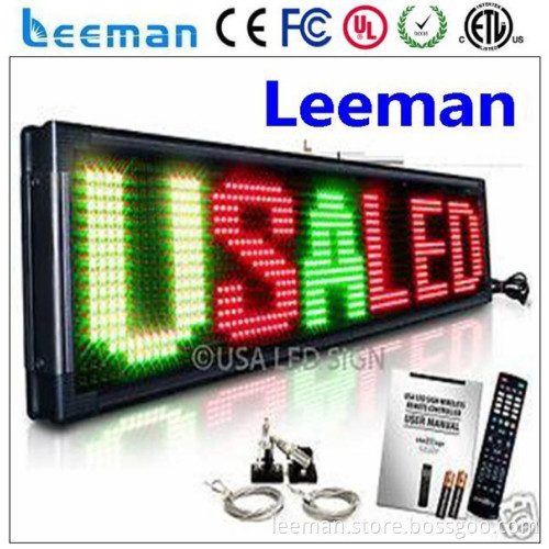 full color HD LED video display screen screen electronic programmable led message display board
